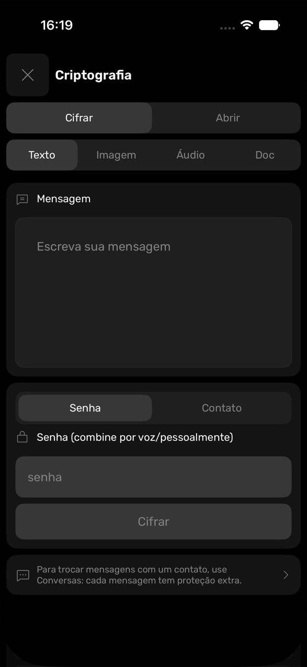 Encryption tool, encrypt a message or file with a password